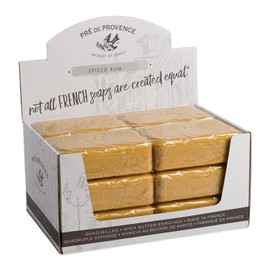 Pre de Provence 250g Soap Bar, Case of 12 - Spiced Rum