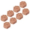 8pcs Essential Oil Car Diffuser Cat Paw Shape Simple Compact