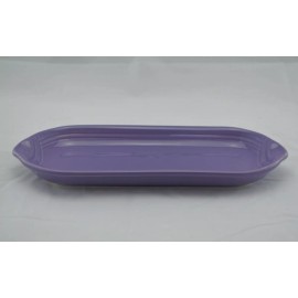 Homer Laughlin China FIESTA LILAC LTD Relish Utility Tray "New 1995 Original Stock" FREE SHIPPING