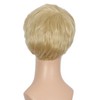 Kalyss 8" Short Straight Men's Blonde Color Wig Heat Resistant