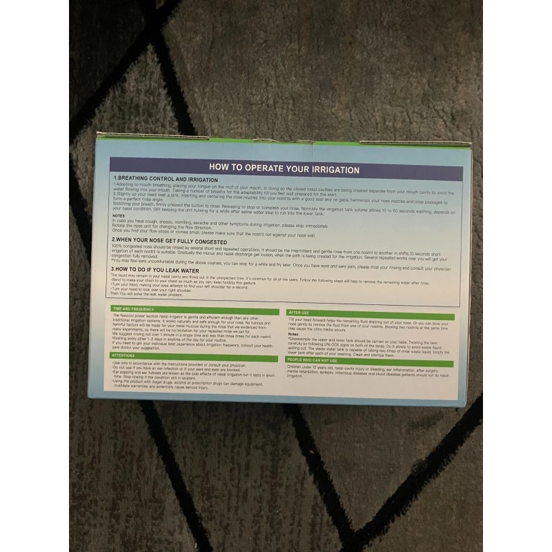 Nasal Suction Irrigation System Nascool NEW