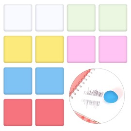 Pack of 12 Colorful Dough Erasers, Play Dough, Kids Play Dough, Creative Play Dough, Art Erasers, School Supplies, Good for Painting, Model Making