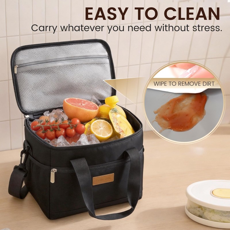 Lunch Bag for Men and Women Insulated,Large Lunch Box with