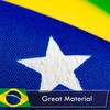 G128 Brazil Brazilian Flag | 3x5 Ft | LiteWeave Series