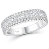 Newshe Jewellery Moissanite Rings for Women 925 Sterling Silver Wedding