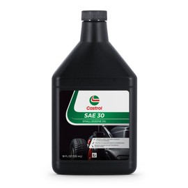 Castrol SAE 30 Small Engine Oil For 4-Cycle Engines – Protects Against Rust & Corrosion – Formulated For Air-Cooled Engines - 18oz