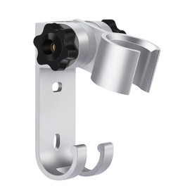 Strong Adhesive and Waterproof Shower Head Holder, Adjustable Handheld Shower Wand Holder Wall Mount Shower Bracket (1 Pack)