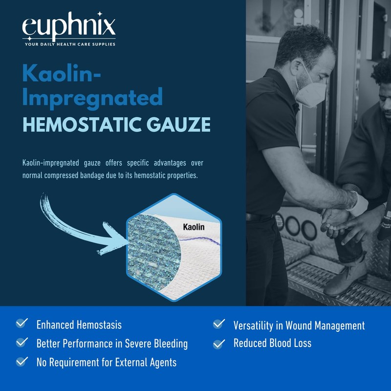 euphnix Mountable Bleeding Control Kit - Essential Emergency Hemorrhage Supplies