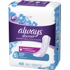 Always Discreet Incontinence Pads for Women, Heavy Absorbency, 48 Count