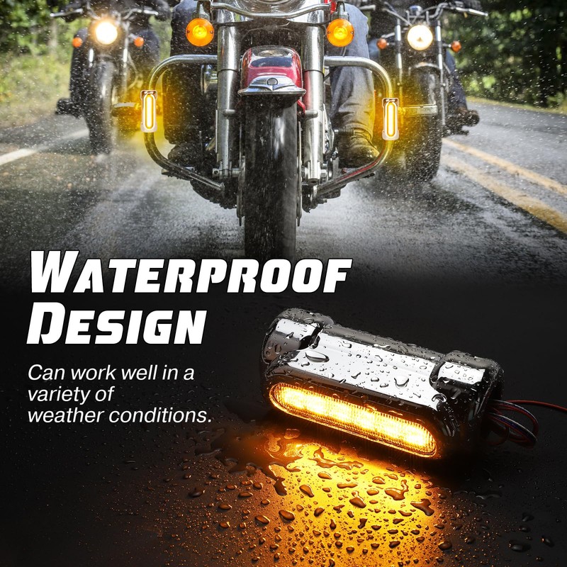 OPP ULITE Motorcycle Highway Bar Lights Switchback Dream Chasing Color