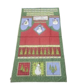 Debbie Mumm Snowman Apron & Oven Mitt Fabric Panel *Debbie Mumm Printed Holiday Project