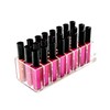 Acrylic Lip Gloss Holder Organizer, Lipstick Holder, 24 Slots Makeup