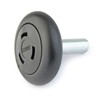 Hörmann 3039956 Black Roller (Lower with 40mm Axle, N/L/BL/Z/BZ Fittings