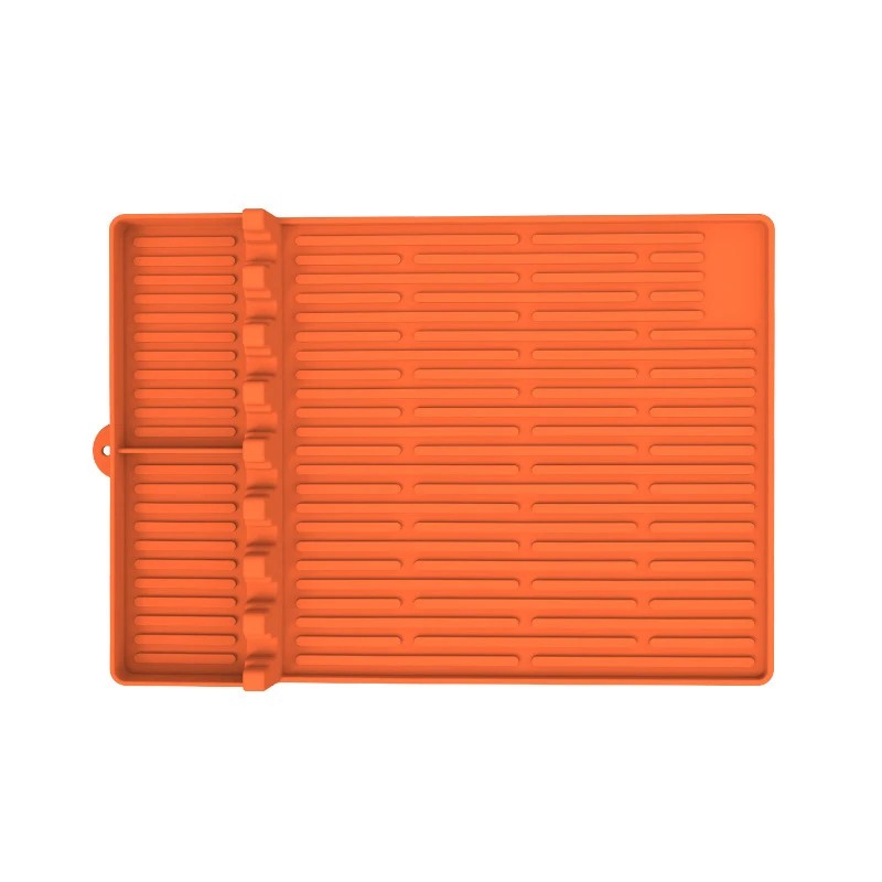 Silicone Griddle Tool Mat for BBQ Cooking – Heat-Resistant Spatula