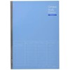 Kokuyo No-Y80MW-B Campus Notebook, Study Planner, Weekly Ruled, B5, Blue