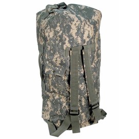 US Army GI Genuine Military Issue Duffle Bag Cordura Nylon 2 Carrying Straps Backpack Sea Bag Bug out Bag Olive Drab (ACU Camoflouge)