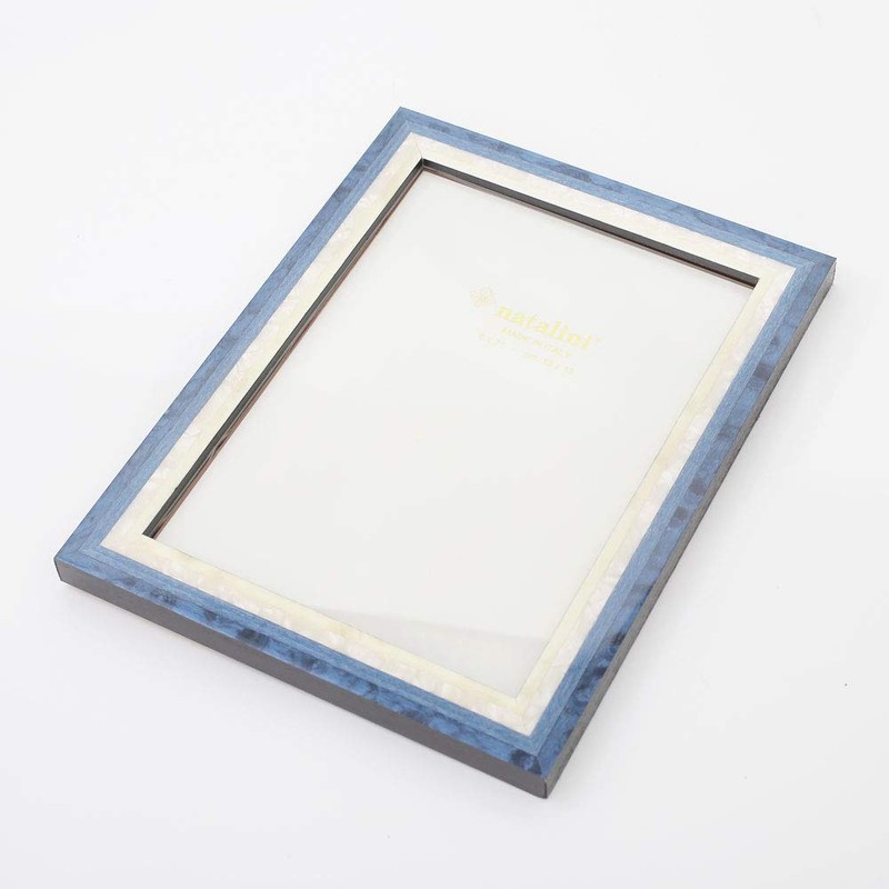 NATALINI Made in Italy Natalini Picture Frame, Handmade, Bergamo, Blue,