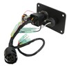 Outboard Engine Ignition Key Switch Panel Assembly 704‑82570‑08‑00 Replacement for