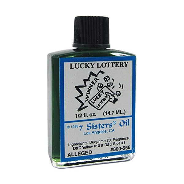 7 Sisters Of New Orleans Perfumed Anointing Oil - LUCKY LOTTERY 1/2oz