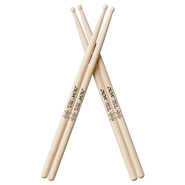 Drum Sticks, Drumsticks for Drum, Maple Wood Drumsticks, Wood Tip Drum Stick for Drums, Drum Stick for Musical Instrument Percussion, Drumstick for Beginners (2 Pair, 5B)