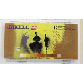 Honsell 47650 - Jaxell Pastel Chalk, Square Shape, for Flat and Precise Working, Rich Non-fading Colours, Ideal for Artists, Hobbyists, Children, School