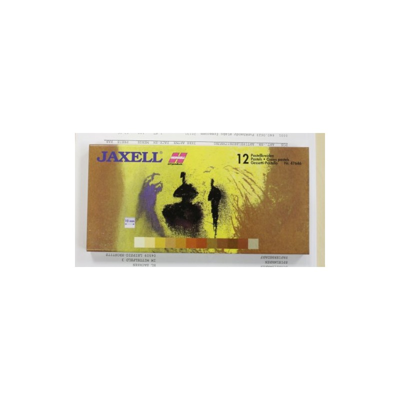 Honsell 47650 - Jaxell Pastel Chalk, Square Shape, for Flat
