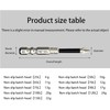 High Magnetic Screwdriver Drill Bit Set 9pcs,Durable Hardened Steel Drill