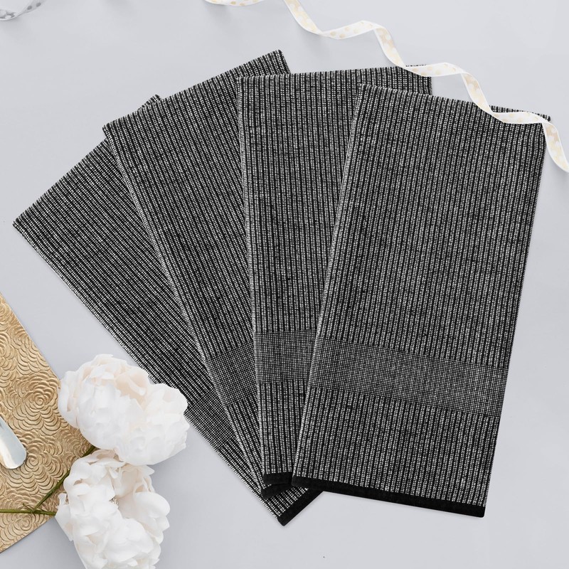 smiry Premium Kitchen Towels(18"x 28", 6 Pack), Large Cotton Dish