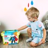 QUERCITRON 5-in-1 Magnetic Vehicles Playset Toy, Transform to Robot, Mix