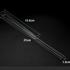 Music Stand Clips 6 Pcs, Clear Acrylic Music Book Page