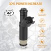 AISHAN 8PCS Fuel Injectors 4 Holes Compatible with Mercury Mountaineer