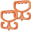 Weesdsio 2 Pack Grocery Bag Carrier, Grocery Bag Holder Shopping