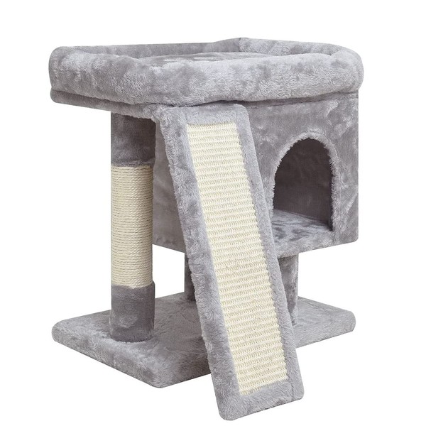 SYANDLVY Small Cat Tree for Indoor Cats, Cat Tower with