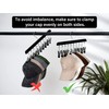 StorageWorks Hat Rack, Closet Organizer and Storage for Baseball Caps,Set