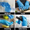 Supmedic Basic Medical Nitrile Exam Gloves, Powder-Free Latex-Free Non-Sterile Food