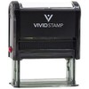 Sign HERE Self Inking Rubber Stamp (Black Ink) - Medium