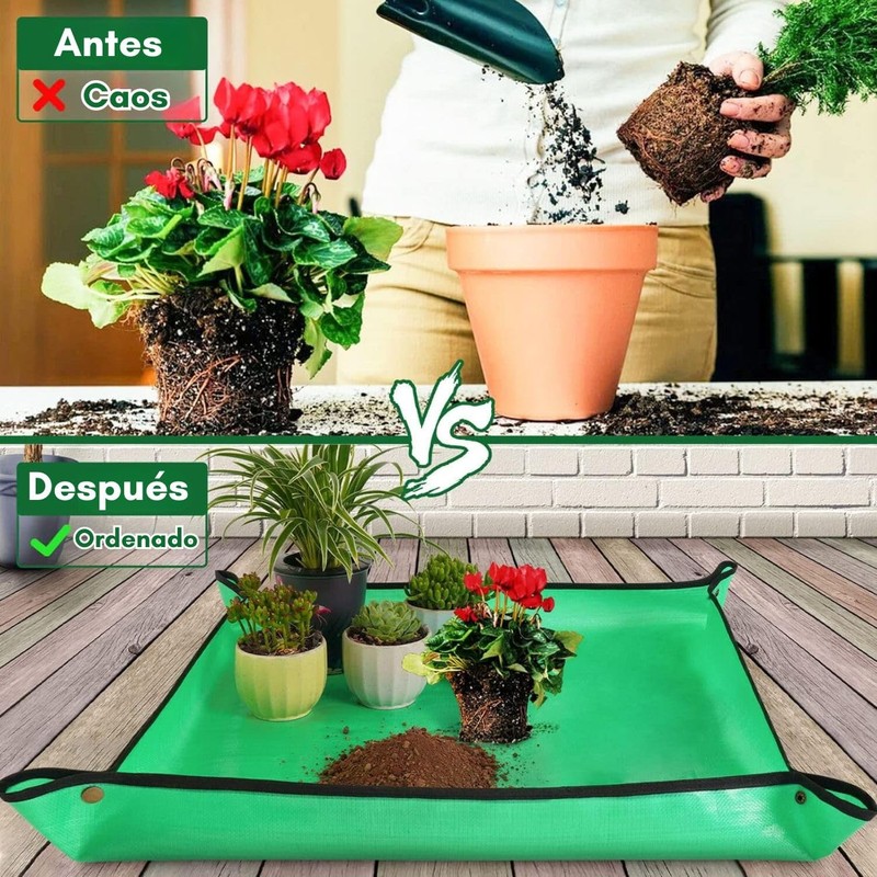 Ukipos Tapete para Trasplante para de Plantas de Interior de