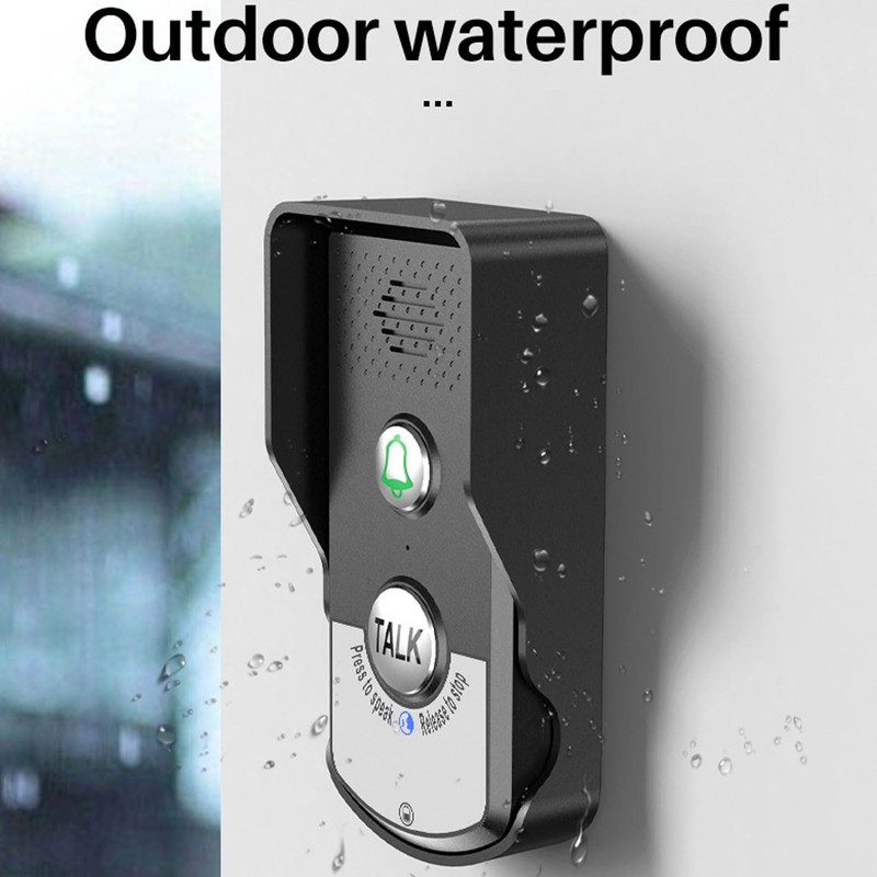 Voice Door Bell, Intercom Door Bell, IP54 Waterproof Electronic Intercom