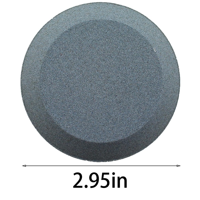 TAODAN 120 and 240 Grit Axe Head Round Sharpening Stone