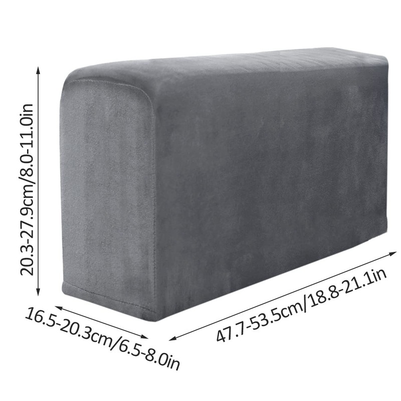 Armrest Covers 2pcs Universal Armchair Covers Non-Slip Sofa Armrest Protector