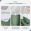 GOKOTTA Queen Size Bed Sheets 6 Piece Set, 100% Rayon