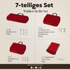 Packing Cubes with Compression for Suitcase and Backpack incl. Pack