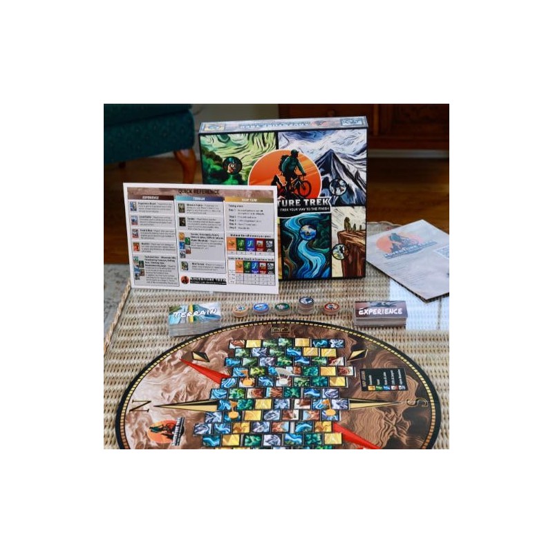 Adventure Trek Board Game - New Strategy Board Game for