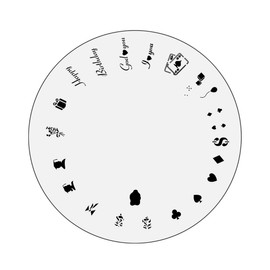 Nail Master Design Wheel: Spc Ocsn/Vegas
