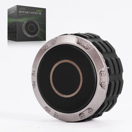 Power Volume Knob Switch for 2022-2025 Toyota Tundra & Sequoia Compatible with 14-Inch Display Replaces OEM 86128-AN010 & 861280-C050