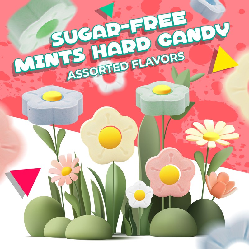 Sugar-Free Mints | 1 Pound Bag - Approx. 220 Count