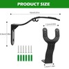 Funtery Pack of 3 Helmet Wall Mount, Helmet Holder with