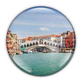 City Souvenirs Venice Paperweight in Gift Box, 3 Inch Crystal Dome, Perfect for House Warming