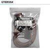 QTEATAK 5Pcs AC 250V/15A, 125V/20A Red Light Pre-Wired Illuminated LED
