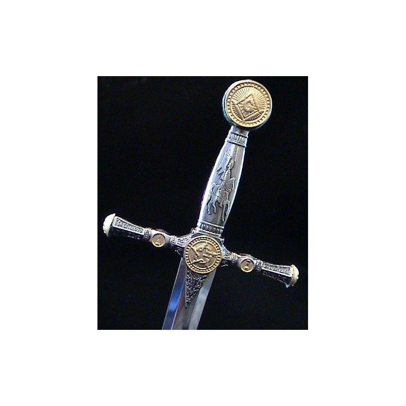 Knights Templar Masonic Letter Opener Sword Set